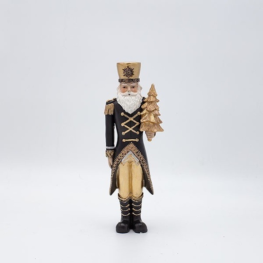 [600-47118] POLIRESINA GENERAL, CON ÁRBOL DORADO, 23CM