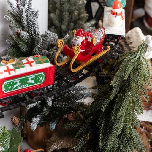 [600-47282] TREN CON RIELES, CON BASE, 36 PIEZAS