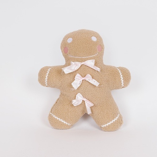 [600-47498] ALMOHADA DE GALLETA DE JENGIBRE, 35X38CM