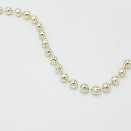 [600-47593] CADENA CON PERLAS DE CHAMPÁN, 14 MM, 270 CM