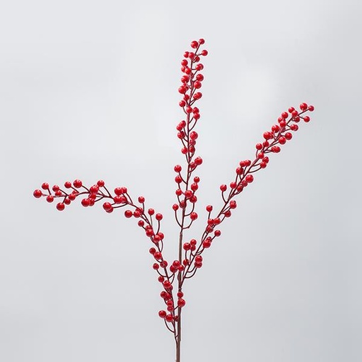 [600-47626] RAMA CON FRUTOS ROJOS, 86CM