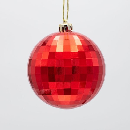 [600-47767] BOLA DE PLÁSTICO, DISCO, ROJA, SET DE 2 PIEZAS, 20 CM