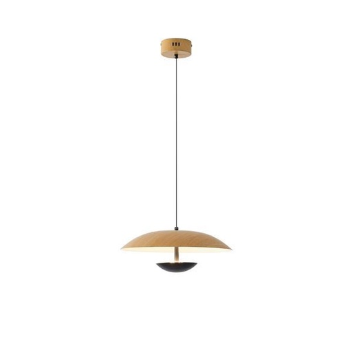 [144-15050] LÁMPARA DE TECHO COLGANTE PINTURA MADERA LED 7W 338lm 3000K Ø345x1215mm ARTE ILLUMINA PENNY