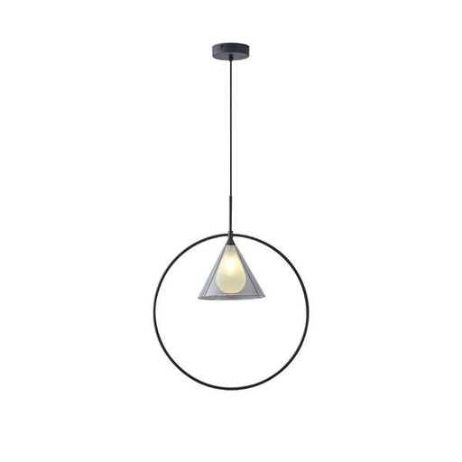 [144-24111] LÁMPARA DE TECHO COLGANTE CRISTAL G9 MAX 25W 410x180+1200mm ARTE ILLUMINA DELTA