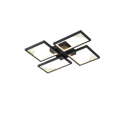 LÁMPARA DE TECHO ALUMINIO LED 36W 1200lm 3000K 450x580x55mm ARTE ILLUMINA SQUARE