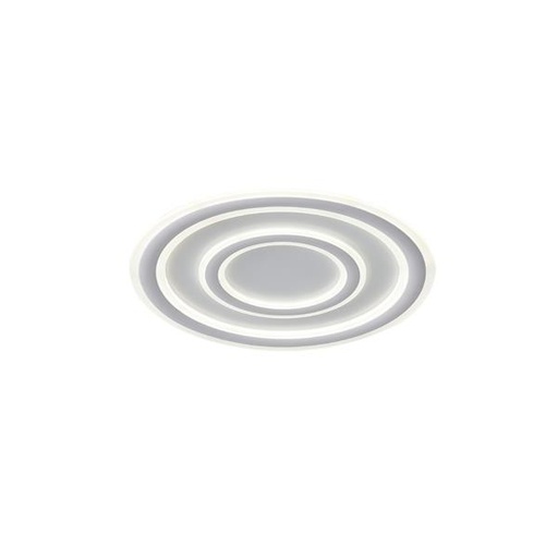 [144-51034] PLAFÓN DE TECHO LED 60W 3840lm 3000K Ø50 3CCT 3000-4000-6500K 510x60mm BLANCO ARTE ILLUMINA MOTIVO