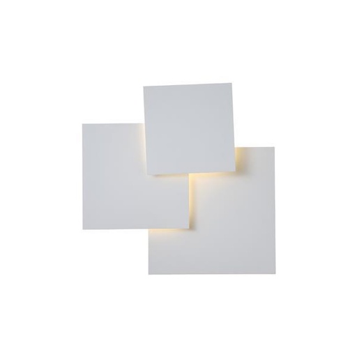 [144-58024] PLAFON DE TECHO O PARED LED 16W 1400lm 3000Κ 450x440mm BLANCO ARTE ILLUMINA THALIA