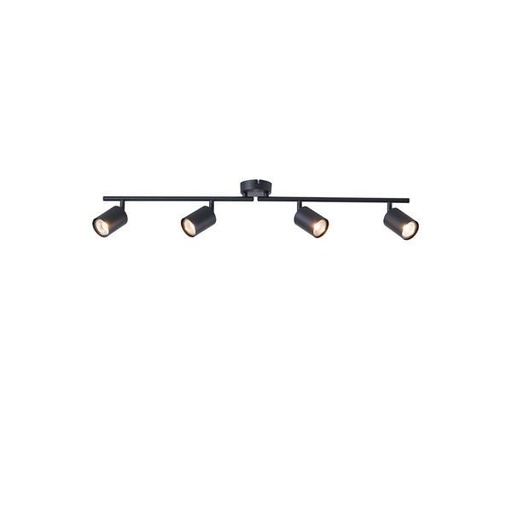 FOCO 4 LUCES METAL 4xGU10 790x80x165mm ARTE ILLUMINA OLYMP