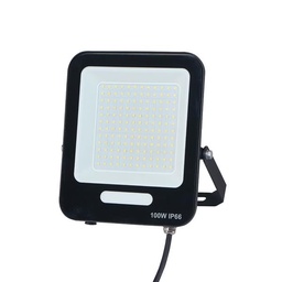 PROYECTOR LED SMD 100W NEGRO IP66 PLUS EUROLAMP