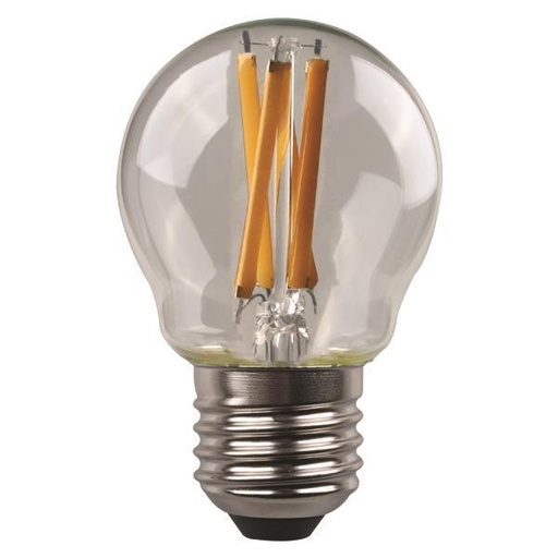 BOMBILLA LED G45 FILAMENTO CRUZADO 4.2W E27 220-240V 