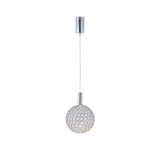 LÁMPARA DE TECHO COLGANTE BOLA LED 6.3W 648lm 3000K Ø250x1388mm ARTE ILLUMINA PERFORATO