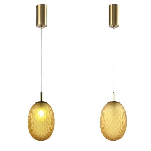 LÁMPARA DE TECHO COLGANTE CRISTAL 1xE27 MÁX. 15W 150x230mm ARTE ILLUMINA CANDY
