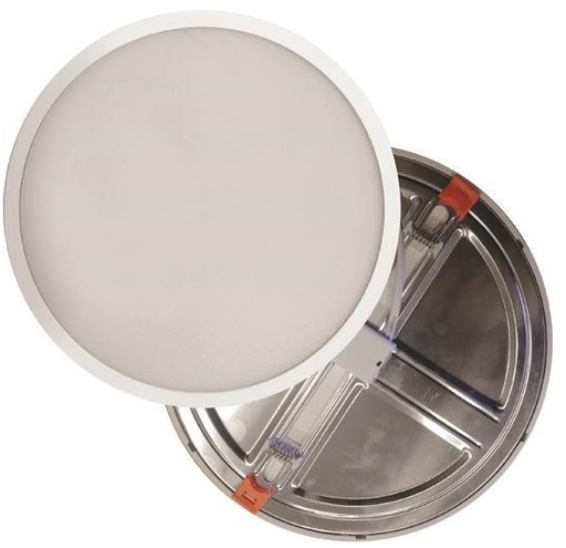 DOWNLIGHT LED EMPOTRADO SLIM CORTE AJUSTABLE Ø50-210mm 20W BLANCO EUROLAMP