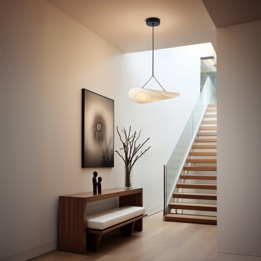 [144-24150] LÁMPARA DE TECHO COLGANTE  LED 9W 405lm 3000K Ø400mm BLANCO ARTE ILLUMINA NEFI