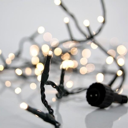 [600-19302] MANGUERA, 800 LED 3MM, 31V ADAPTADOR, 4 CONECTORES HASTA 2 JUEGO, CABLE PVC VERDE, LED BLANCO SUAVE CADA 2CM, CABLE DE ALIMENTACIÓN 3M, IP44