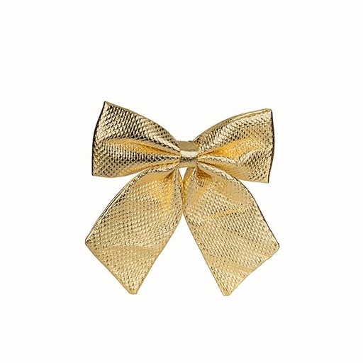 [600-48427] DORADO LAZO, CON TEXTURA EN RELIEVE, 22CM