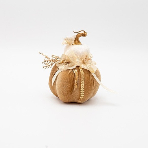 [600-48084] TERCIOPELO CALABAZA, DOBLE, BLANCO MOKA, 9X13CM