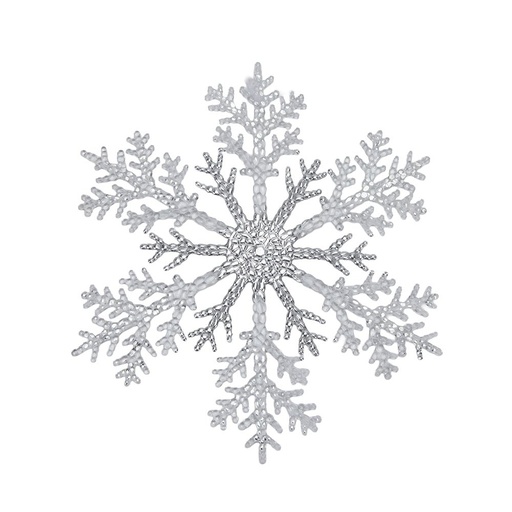[600-49471] TRANSPARENTE COPO DE NIEVE, ACRÍLICO, 20CM