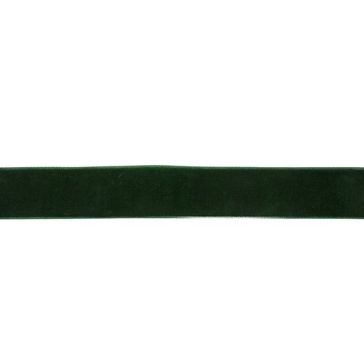 [600-49513] TERCIOPELO OSCURO VERDE CINTA, 914X2.5CM