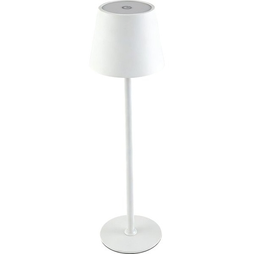 LÁMPARA DE MESA RECARGABLE LED 3W 286Lm / 3CCT (2700 / 4000 / 6500K) Ø110X350mm IP44 ARTE ILLUMINA CHROMA