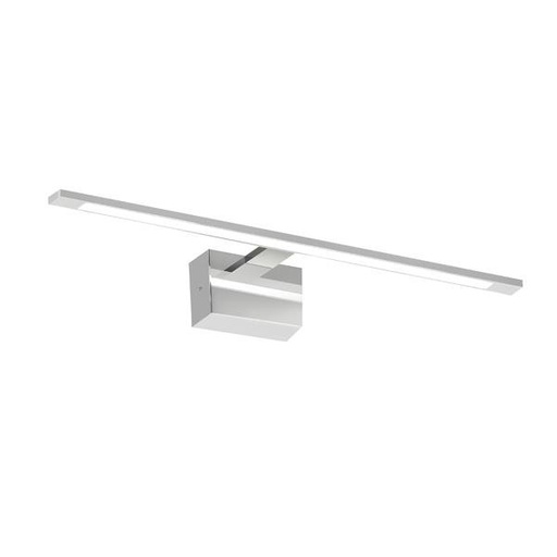 [144-80568] LUMINARIA PARA BAÑO METAL / ALUMINIO / ACRÍLICO LED 14W 1260Lm 3CCT(3000 / 4000 / 6000K) 680X42mm (BASE 80X40mm) IP44 ARTE ILLUMINA FEOS